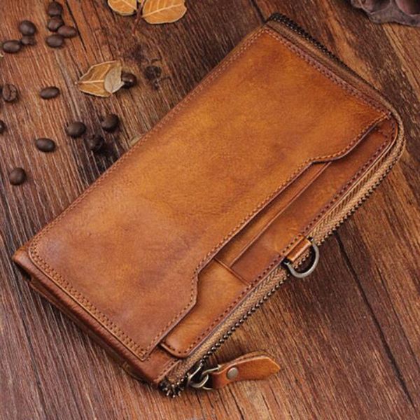wallets famous vintage large men zipper genuine leather luxury man organizer wallet quality male clutch purse id card holder, Red;black
wallets famous vintage large men zipper genuine leather luxury man organizer wallet quality male clutch purse id card holder, Red;black