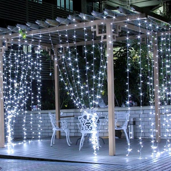 strings 6x3m 8x3m 10x3m led icicle fairy light outdoor christmas window curtain string garland for wedding wall background decor
strings 6x3m 8x3m 10x3m led icicle fairy light outdoor christmas window curtain string garland for wedding wall background decor