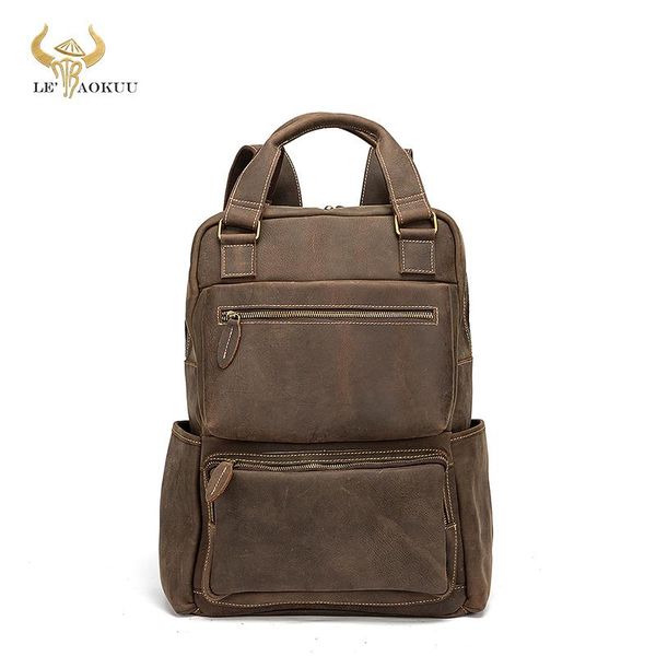 backpack men leather retro large travel university college school bag designer male daypack student lap5005
backpack men leather retro large travel university college school bag designer male daypack student lap5005