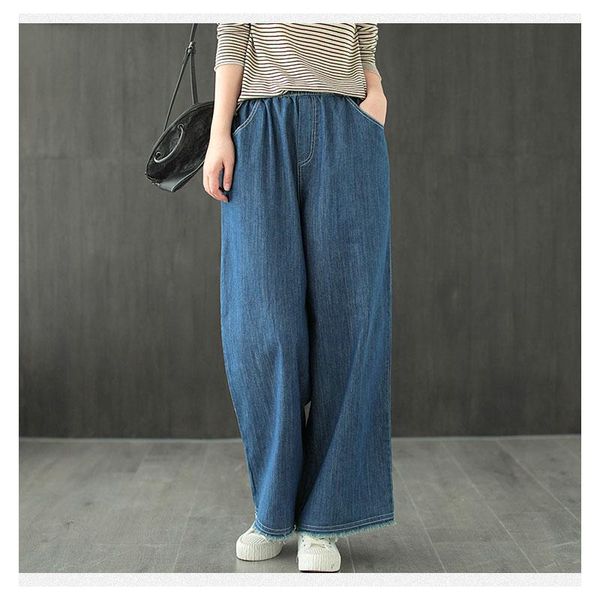 women wide leg pants 2021 high waist casual jeans woman fringed edge long trousers female vintage slacks women's & capris, Black;white
women wide leg pants 2021 high waist casual jeans woman fringed edge long trousers female vintage slacks women's & capris, Black;white