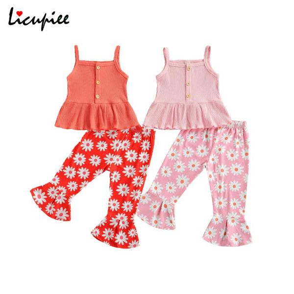1-6 years print kids baby girls fashion 2-piece outfit set sleeveless +daisy flared pants clothing sets, White
1-6 years print kids baby girls fashion 2-piece outfit set sleeveless +daisy flared pants clothing sets, White