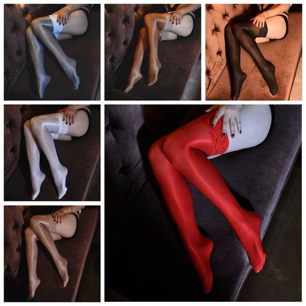 socks & hosiery women 70d shiny glossy lace silicone stay up thigh high stockings ylm9980, Black;white
socks & hosiery women 70d shiny glossy lace silicone stay up thigh high stockings ylm9980, Black;white