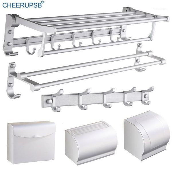 bathroom silver hardware accessories set wall mount bath towel holder toilet paper box suit space aluminum hanger rack kit11
bathroom silver hardware accessories set wall mount bath towel holder toilet paper box suit space aluminum hanger rack kit11