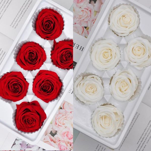 decorative flowers & wreaths 6pcs 5cm preserved rose immortal valentine's day gift eternal life flower
decorative flowers & wreaths 6pcs 5cm preserved rose immortal valentine's day gift eternal life flower