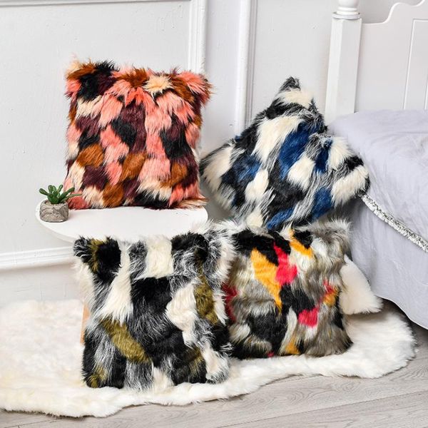 cushion/decorative pillow 2021 s luxury fur wool plush sofas cushion cover colorful soft case bed car home room /home decor
cushion/decorative pillow 2021 s luxury fur wool plush sofas cushion cover colorful soft case bed car home room /home decor