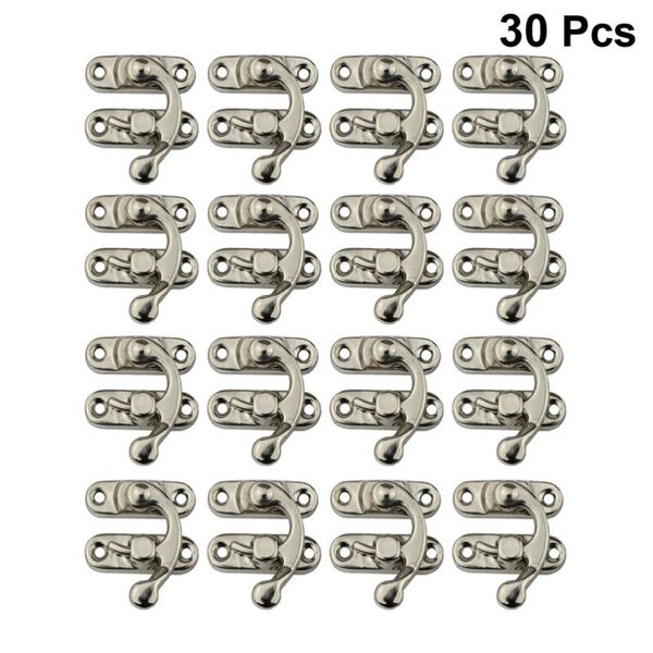 party favor 30pcs box lock hasp clamps packing wooden (s66 white right hook pattern)
party favor 30pcs box lock hasp clamps packing wooden (s66 white right hook pattern)