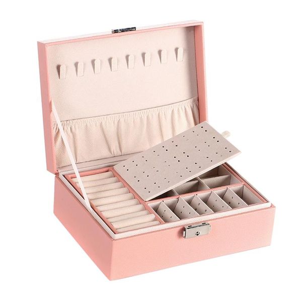 jewelry pouches, bags deskpu leather stud earrings storage case organizer drawer double layers with lock gifts multifunction display box, Pink;blue
jewelry pouches, bags deskpu leather stud earrings storage case organizer drawer double layers with lock gifts multifunction display box, Pink;blue