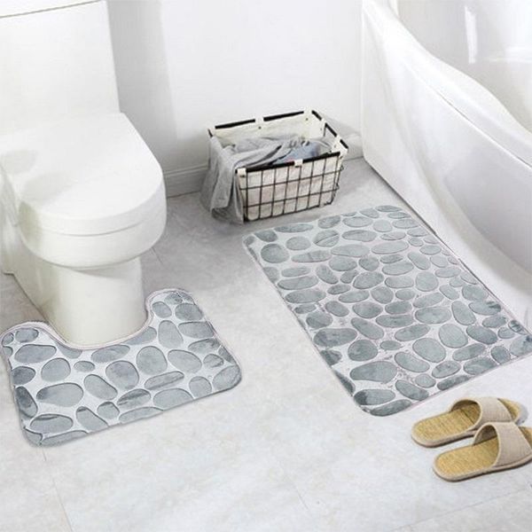 bath mats 2pcs home mat coral fleece bathroom carpet water absorption non-slip absorbent washable rug toilet floor pad
bath mats 2pcs home mat coral fleece bathroom carpet water absorption non-slip absorbent washable rug toilet floor pad