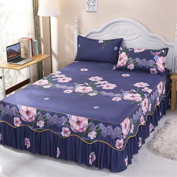 sheets & sets 3pcs bedding sheet bed skirt cases flower printed fitted comfortable single queen king size bedspread mattress cover
sheets & sets 3pcs bedding sheet bed skirt cases flower printed fitted comfortable single queen king size bedspread mattress cover