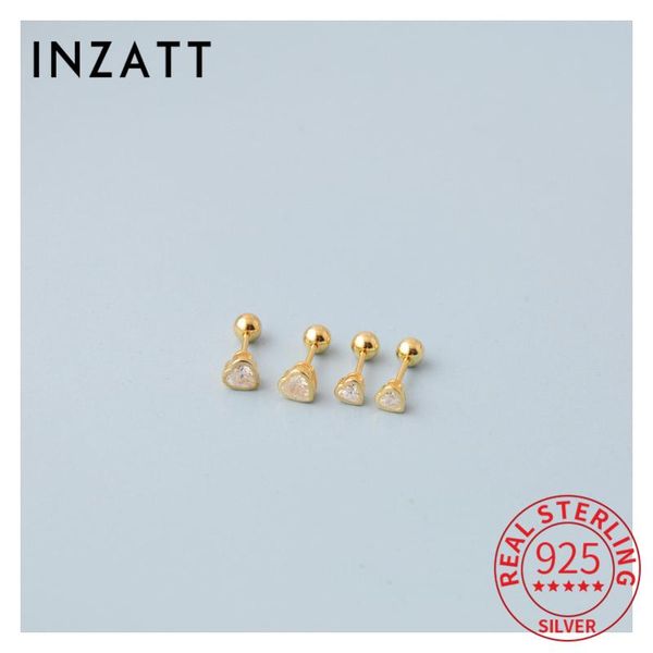 stud inza1 pcs real 925 sterling silver zircon heart 14k gold earrings for women cute fine jewelry accessories drop, Golden;silver
stud inza1 pcs real 925 sterling silver zircon heart 14k gold earrings for women cute fine jewelry accessories drop, Golden;silver
