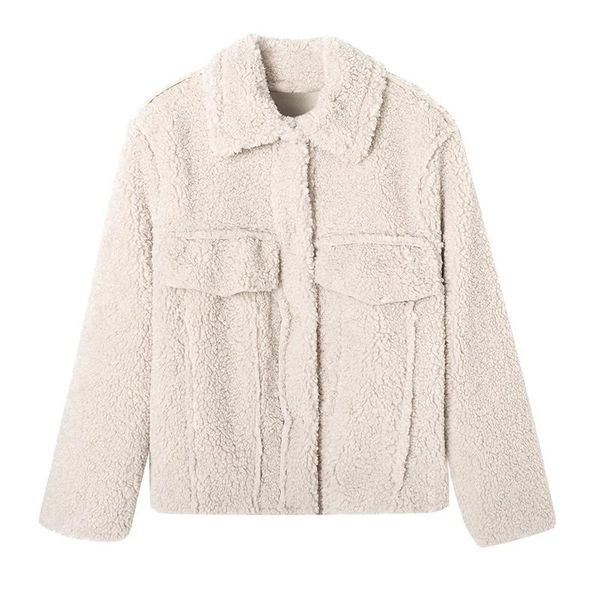 women's jackets sherouse women fashion faux single breasted front pockets jacket vintage lapel collar long sleeves female coat chic out, Black;brown
women's jackets sherouse women fashion faux single breasted front pockets jacket vintage lapel collar long sleeves female coat chic out, Black;brown