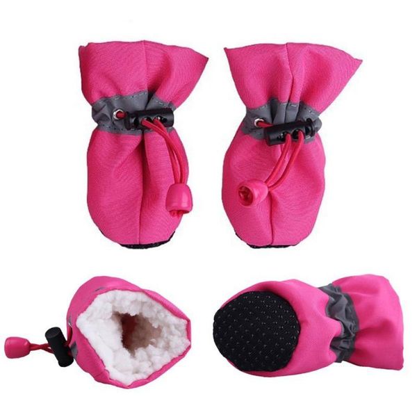 dog apparel 4pcs soft-soled shoes waterproof pet anti-slip rain snow boots footwear thick warm socks for small cat booties
dog apparel 4pcs soft-soled shoes waterproof pet anti-slip rain snow boots footwear thick warm socks for small cat booties