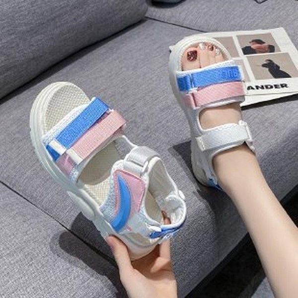 sandals women summer fashion women's 2021 candy colors platform open toe casual shoes comfortable, Black
sandals women summer fashion women's 2021 candy colors platform open toe casual shoes comfortable, Black