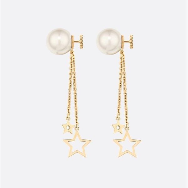 70% off high-quality jewelry size pearl earrings advanced engineering version small five pointed star double-sided water long brass female, Silver
70% off high-quality jewelry size pearl earrings advanced engineering version small five pointed star double-sided water long brass female, Silver