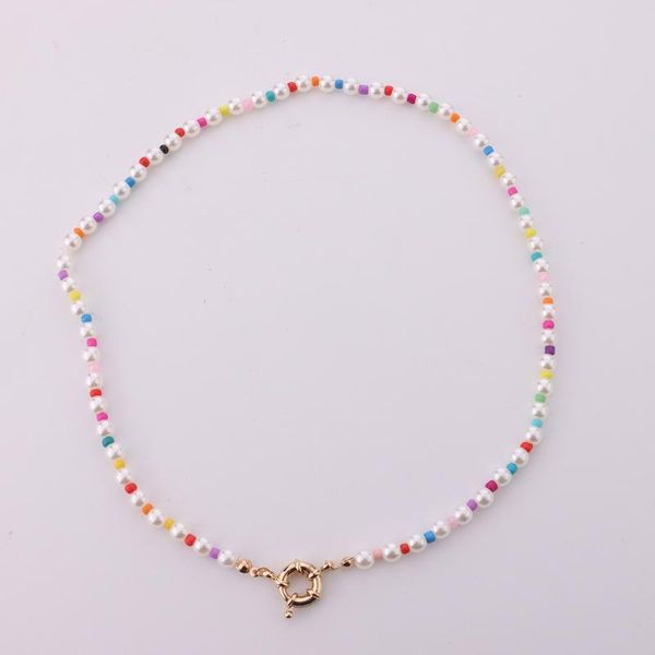 chokers baroque white pearls geometric round beaded short choker necklaces for women multicolor glass 2021 jewelry gift, Golden;silver
chokers baroque white pearls geometric round beaded short choker necklaces for women multicolor glass 2021 jewelry gift, Golden;silver