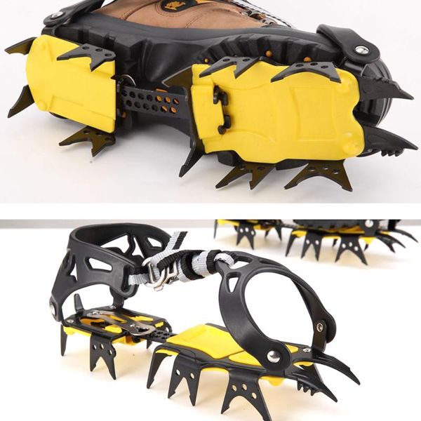 10/18 teeth crampons ice snow tiger tooth outdoor climbing non-slip shoes covering spikes gripper hiking cords, slings and webbing
10/18 teeth crampons ice snow tiger tooth outdoor climbing non-slip shoes covering spikes gripper hiking cords, slings and webbing