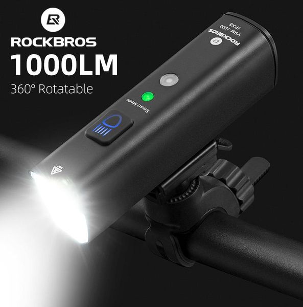 1000lumen bicycle light front bike lights smart sensing cycling lamp accessories headlight led usb mtb
1000lumen bicycle light front bike lights smart sensing cycling lamp accessories headlight led usb mtb