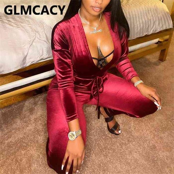 women long sleeve velvet v neck jumpsuit drawstring tie waist bodycon jumpsuits, Black;white
women long sleeve velvet v neck jumpsuit drawstring tie waist bodycon jumpsuits, Black;white