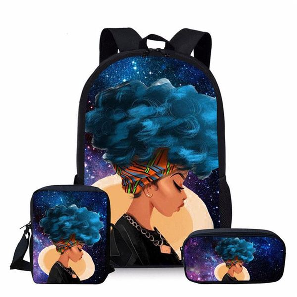 black african american girls 3d printing school bag set for teenage bookbag children kids book bags schoolbags backpack
black african american girls 3d printing school bag set for teenage bookbag children kids book bags schoolbags backpack