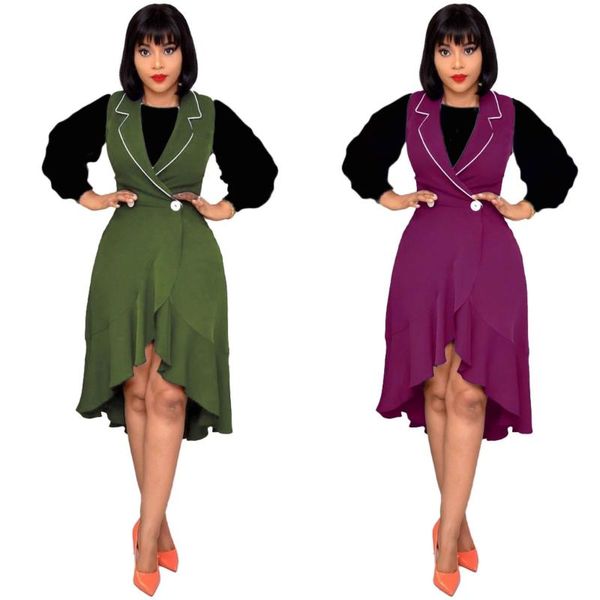 ethnic clothing 2021 autumn fashion african women two pieces sets suit blouse and dress european clothes for, Red
ethnic clothing 2021 autumn fashion african women two pieces sets suit blouse and dress european clothes for, Red