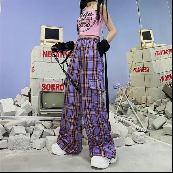 mall goth y2k cargo womens capris hippie purple plaid harajuku streetwear chain checked trousers high waist aesthetic, Black;white
mall goth y2k cargo womens capris hippie purple plaid harajuku streetwear chain checked trousers high waist aesthetic, Black;white