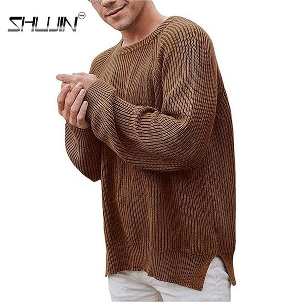 men's sweaters pullovers men oversize sweater warm hip hop ulzzang casual striped knit fashion retro daily round collar winter clothing, White;black