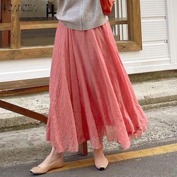 skirts women's high waist sundress 2021 zanzea stylish spring solid casual vestidos female pleated robe faldas saia, Black
skirts women's high waist sundress 2021 zanzea stylish spring solid casual vestidos female pleated robe faldas saia, Black