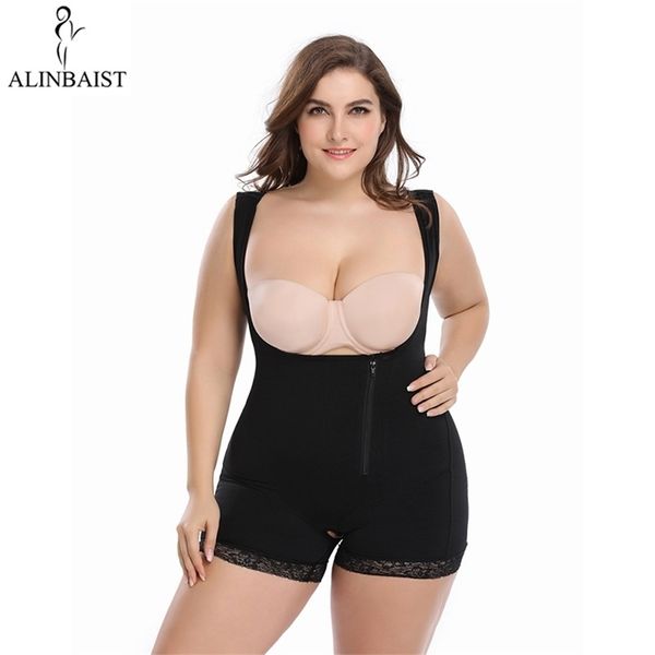women full body shaper shapewear powernet slimming briefs butt lift tummy control waist trainer bodysuit lingerie plus size 211220, Black;white
women full body shaper shapewear powernet slimming briefs butt lift tummy control waist trainer bodysuit lingerie plus size 211220, Black;white