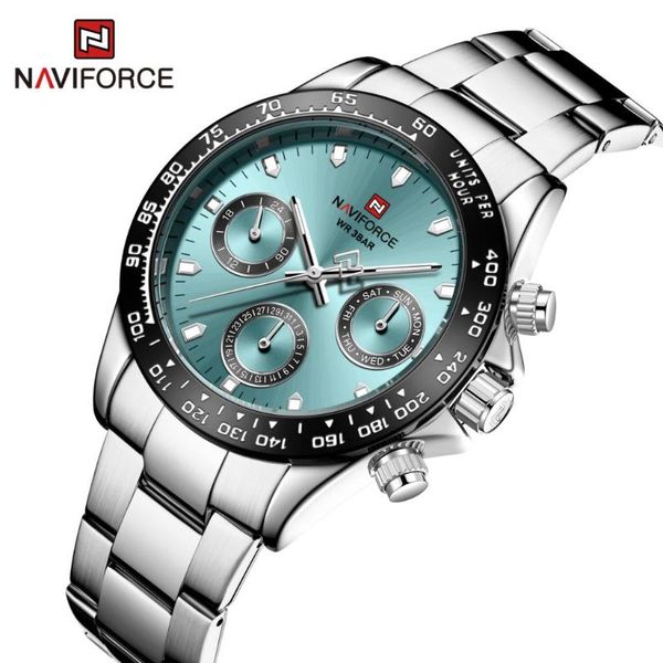 wristwatches naviforce classic casual watch for men stainless teel sport waterproof male watches quartz date display clock relogio masculino, Slivery;brown
wristwatches naviforce classic casual watch for men stainless teel sport waterproof male watches quartz date display clock relogio masculino, Slivery;brown
