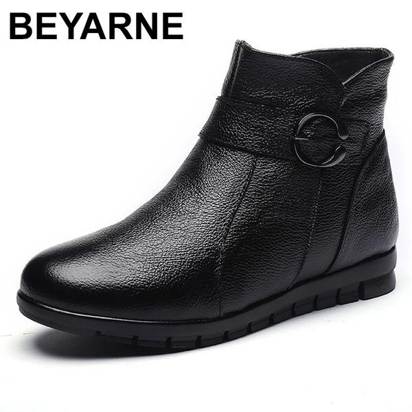 boots beyarne 2021winter mother's plus velvet warm leather soft sole flat mid-leather shoes size women's cotton, Black
boots beyarne 2021winter mother's plus velvet warm leather soft sole flat mid-leather shoes size women's cotton, Black