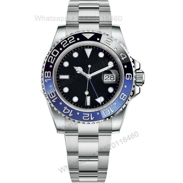 wristwatches men's watches gmt automatic mechanical watch 904l stainless steel luminous waterproof black blue ceramic sapphire glass, Slivery;brown
wristwatches men's watches gmt automatic mechanical watch 904l stainless steel luminous waterproof black blue ceramic sapphire glass, Slivery;brown