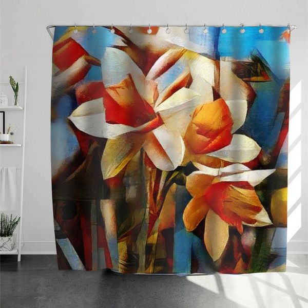 shower curtains flower oil-painting art waterproof washable home decoration quality polyester fabric bath curtain douchegordijn
shower curtains flower oil-painting art waterproof washable home decoration quality polyester fabric bath curtain douchegordijn