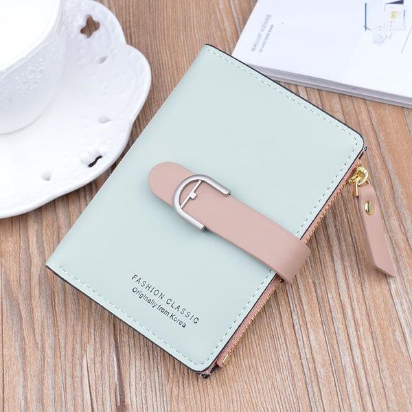 school bags ladies' purse short zip soft leather wallet female student korean fashion pull-belt buckle coin card holder
school bags ladies' purse short zip soft leather wallet female student korean fashion pull-belt buckle coin card holder