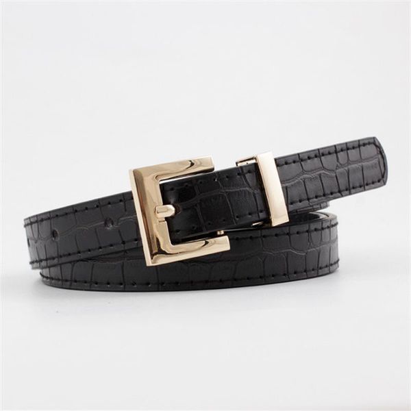 belts 2021 designer women's red black brown white narrow thin faux crocodile leather belt female gold buckle for women dress
belts 2021 designer women's red black brown white narrow thin faux crocodile leather belt female gold buckle for women dress