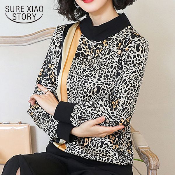 autumn fashion casual leopard blouses long sleeve clothing elegant women plus size 3xl 5632 50 210417, White
autumn fashion casual leopard blouses long sleeve clothing elegant women plus size 3xl 5632 50 210417, White