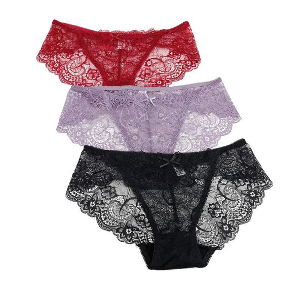 women's panties women full lace floral pattern transparent underwear low rise seamless briefs bow decoration mesh hollow breathable, Black;pink
women's panties women full lace floral pattern transparent underwear low rise seamless briefs bow decoration mesh hollow breathable, Black;pink