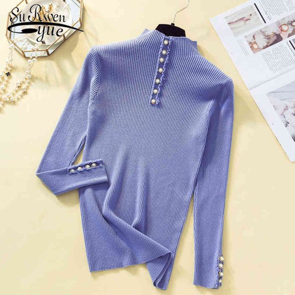fashion casual knitted women sweater soft comfortable solid elegant clothing long sleeve autumn 6153 50 210508, White;black
fashion casual knitted women sweater soft comfortable solid elegant clothing long sleeve autumn 6153 50 210508, White;black