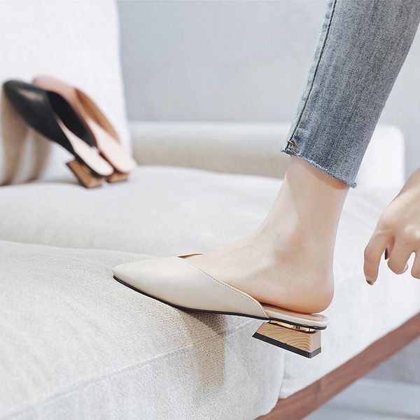 slippers 2021 summer fashion wild square head single shoes comfortable non-slip sandals and large size women's, Black
slippers 2021 summer fashion wild square head single shoes comfortable non-slip sandals and large size women's, Black