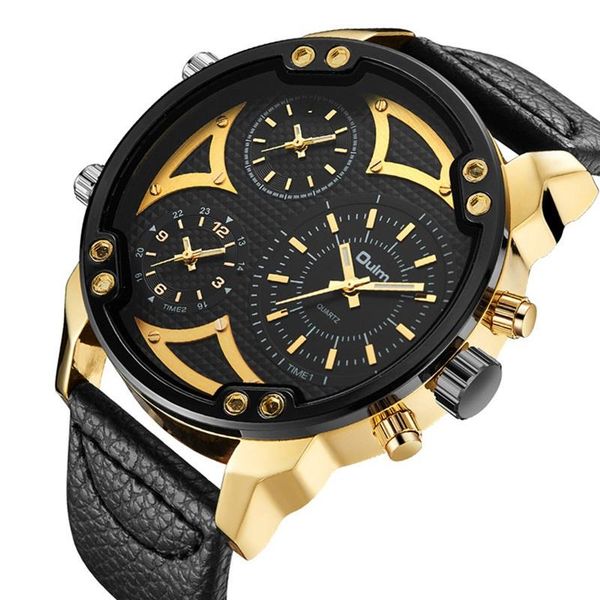 wristwatches multi-time zone fashionable men's watch factory quartz, Slivery;brown
wristwatches multi-time zone fashionable men's watch factory quartz, Slivery;brown