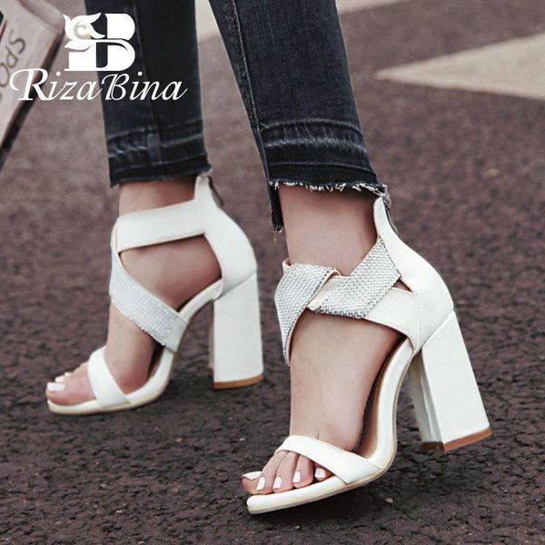 bling crystal sandals women zipper open toe square heels shoes fashion party club high female size 34-43, Black
bling crystal sandals women zipper open toe square heels shoes fashion party club high female size 34-43, Black