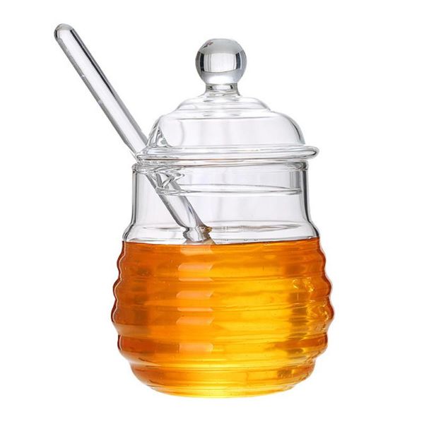 storage bottles & jars crystal glass honey bottle seasoning juice 265ml pot with stirring stick material edible ps
storage bottles & jars crystal glass honey bottle seasoning juice 265ml pot with stirring stick material edible ps