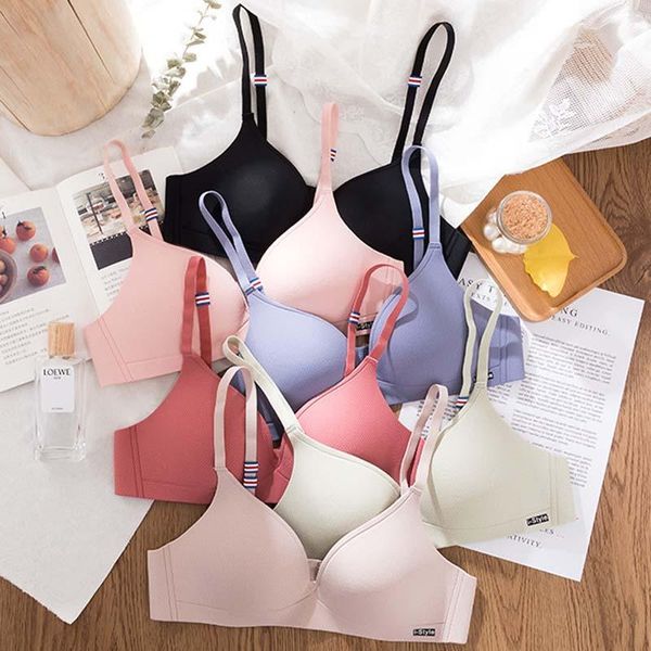 bras wasteheart maiden women fashion black red wireless padded seamless female bra one-piece bralette underwear a b, Red;black
bras wasteheart maiden women fashion black red wireless padded seamless female bra one-piece bralette underwear a b, Red;black