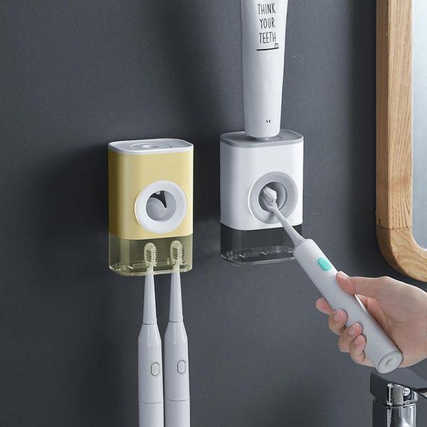 hanging toothpaste squeezer household waterproof wall-mounted automatic dispenser bathroom punch-toothbrush rack holders
hanging toothpaste squeezer household waterproof wall-mounted automatic dispenser bathroom punch-toothbrush rack holders