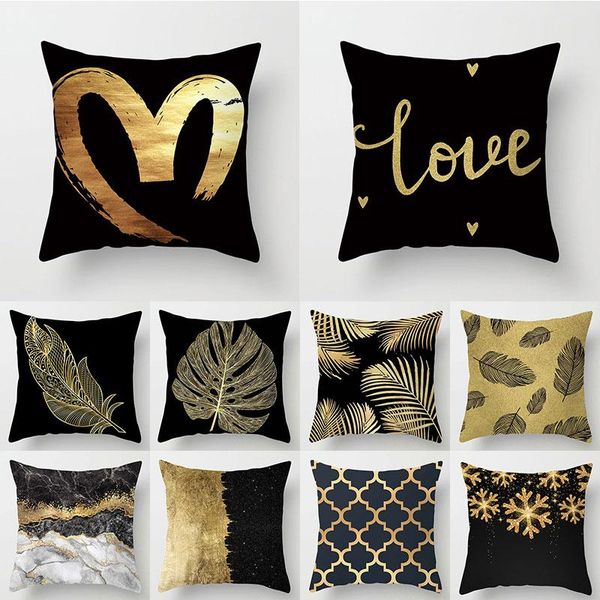 pillow case peach skin black gold printed pillowcase home decoration bedside cushion cover car backrest covers
pillow case peach skin black gold printed pillowcase home decoration bedside cushion cover car backrest covers
