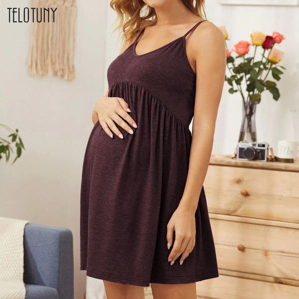 maternity dresses sling home dress wine women sleeveless hight waist for daily wearing or baby shower, White
maternity dresses sling home dress wine women sleeveless hight waist for daily wearing or baby shower, White