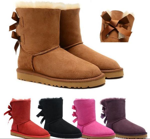 boots 2022 fashion genuine cow leather winter snow women female shoe ankle boot with bow for knee high, Black
boots 2022 fashion genuine cow leather winter snow women female shoe ankle boot with bow for knee high, Black