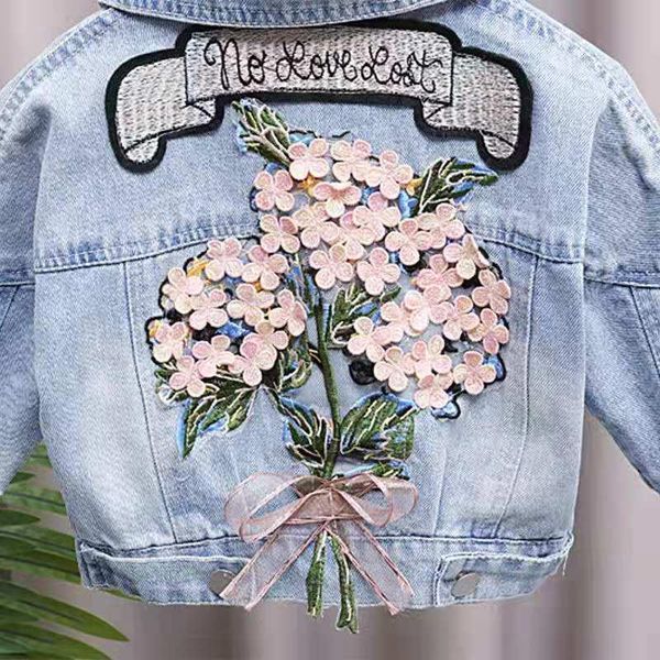girl spring 2021 girls denim jacket korean short western style 1 one 3 baby fashion jackets, Blue;gray
girl spring 2021 girls denim jacket korean short western style 1 one 3 baby fashion jackets, Blue;gray