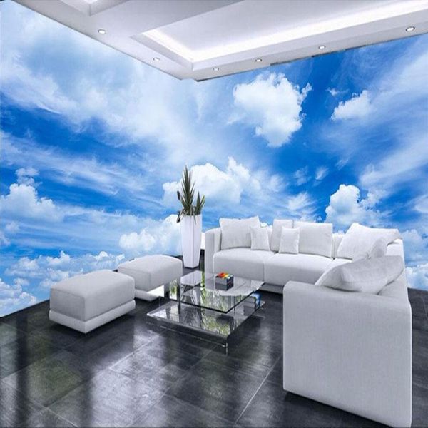 wallpapers drop custom 3d mural wallpaper blue sky white clouds wall painting art modern papers home decor
wallpapers drop custom 3d mural wallpaper blue sky white clouds wall painting art modern papers home decor