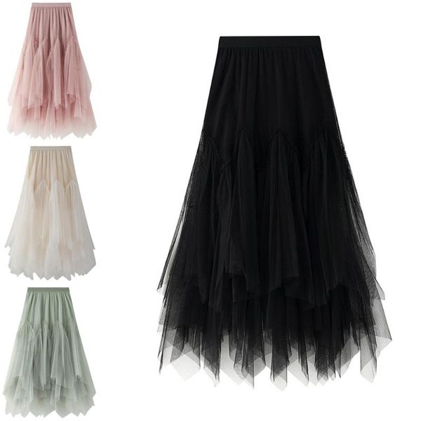 skirts spring autumn winter fashion trend feminart girl woman's vintage long tulle midi pleated femme ball gown, Black
skirts spring autumn winter fashion trend feminart girl woman's vintage long tulle midi pleated femme ball gown, Black