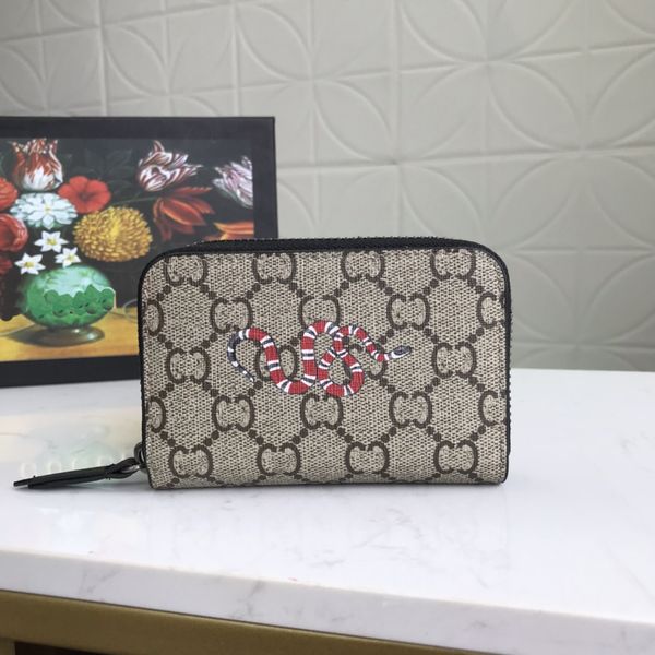 fashion designers wallets luxurys mens women leather bags classic bee tiger snake letters purses original box digram card holder 451276-1, Red;black
fashion designers wallets luxurys mens women leather bags classic bee tiger snake letters purses original box digram card holder 451276-1, Red;black